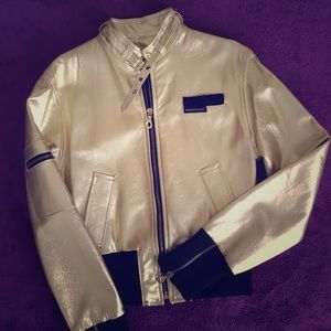 Members Only Size 4 Gold Vintage Retro Jacket